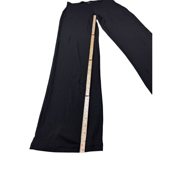 Black Wide-Leg Pants By Moda International S - Picture 5 of 9